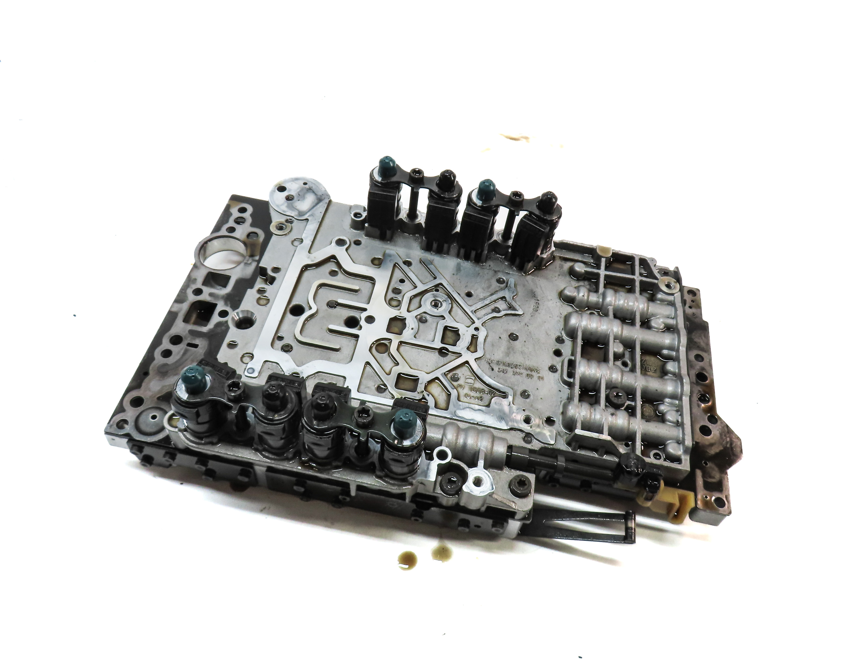 2013 MERCEDES ML350 (W166) 3.5L  AUTOMATIC TRANSMISSION VALVE BODY BLOCK — exact item pictured